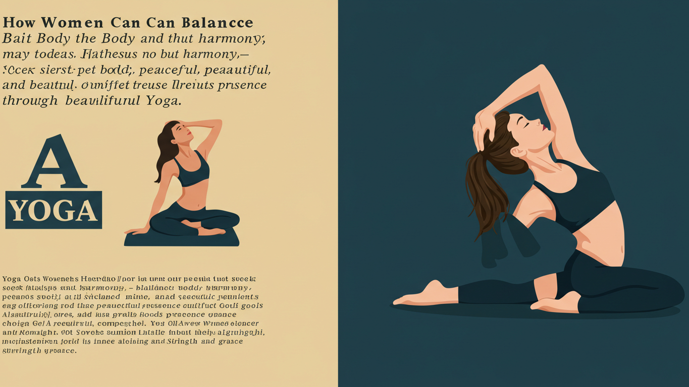 How Women Can Balance the Body and Achieve a Beautiful Shape Through Yoga
